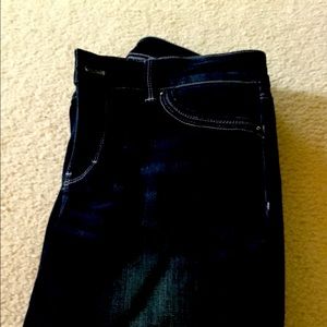 Straight leg crop jeans